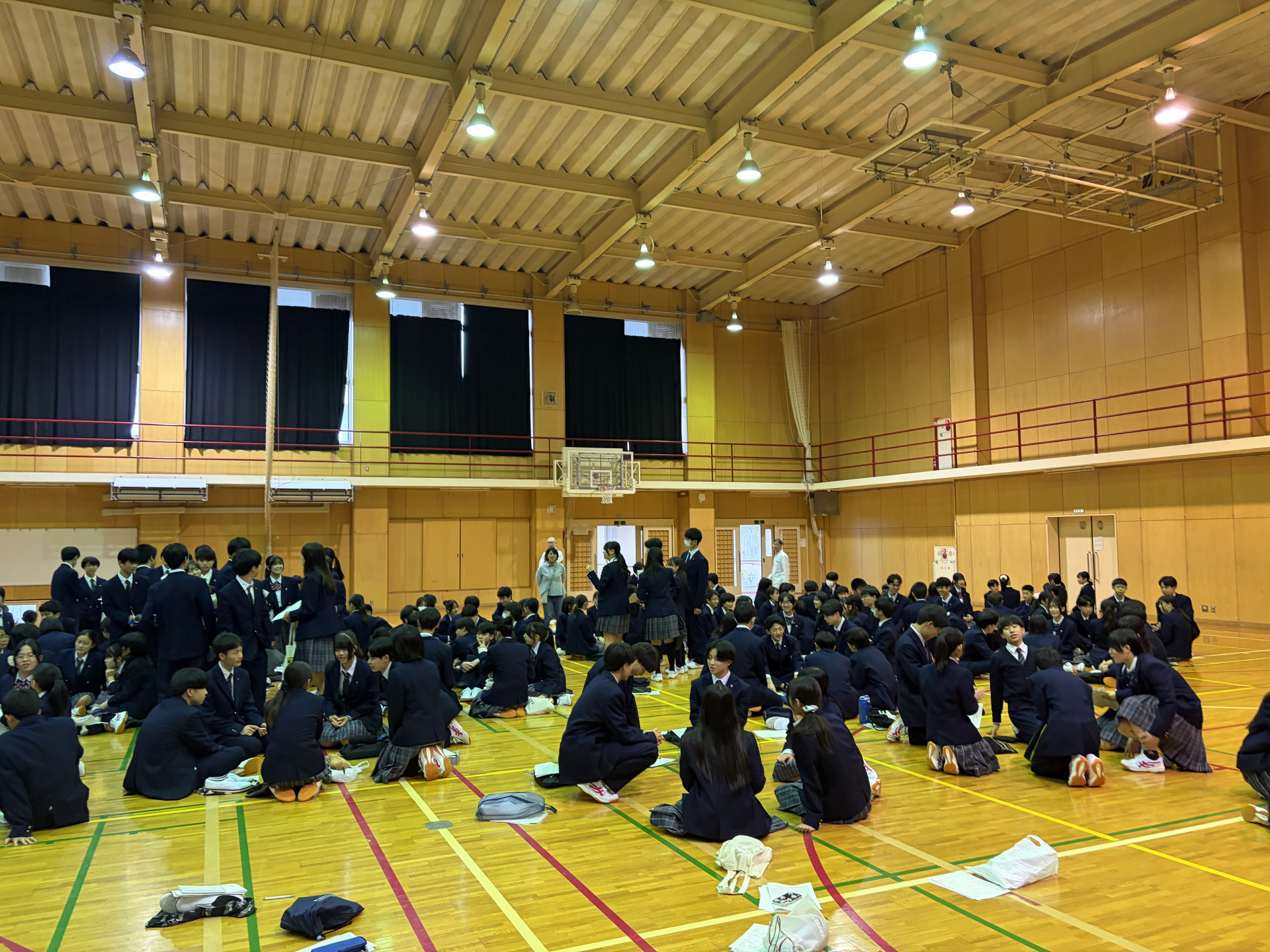 学年集会0410
